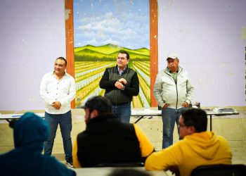 Hoy sostuvimos una reunión con jugadores de la Liga Municipal de Futbol de Pedro Escobedo