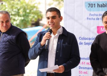 Corregidora renueva la malla ciclónica del Jardín de Niños “16 de Septiembre”, en Presa de Bravo