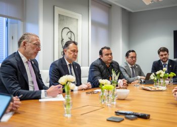 Mauricio Kuri y Chepe Guerrero se reúnen con directivos de SHAD NAD y Durex en España