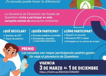 Lanza SEDEQ campaña Lidera y Recicla en tu Escuela