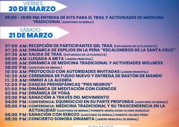 Presentan el Festival Equinoccio Wellness Bernal 2026