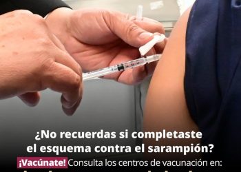 Intensifica SESA estrategias para la prevención y control del sarampión en Querétaro